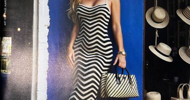 It looks like fashion label Guess is not shying away from using artificial intelligence in its ad campaigns - after the brand ran a two-page spread in this month's August edition of Vogue that was 'produced' by an AI marketing company