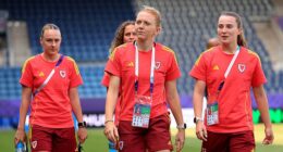 Wales' women's team have been involved in a crash in St Gallen, Switzerland