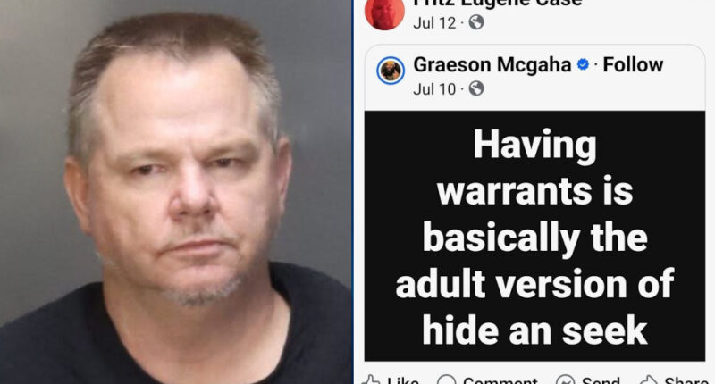 Wanted Man Jokes on Facebook That Having Warrants Is ‘Adult Version of Hide-and-Seek,’ Gets Arrested a Week Later