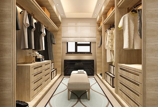 Creating a walk-in closet from a bedroom can dramatically alter a home's sale price