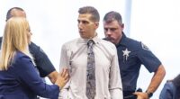 Bryan Kohberger in court on July 2 where he changed his plea to guilty for the murders of four Idaho students