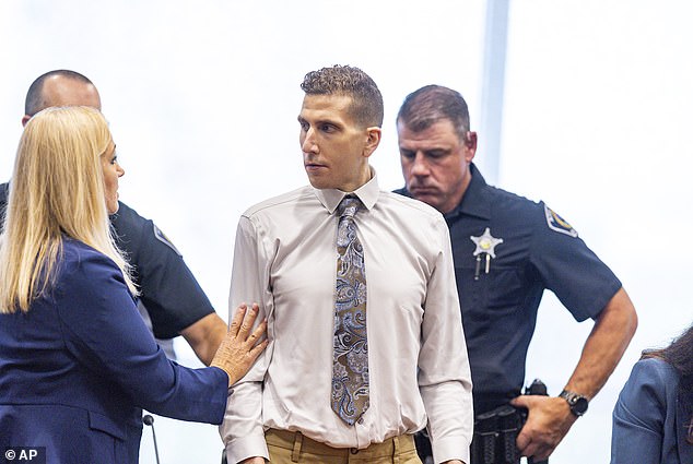 Bryan Kohberger in court on July 2 where he changed his plea to guilty for the murders of four Idaho students