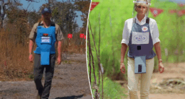 Watch Prince Harry recreate Princess Diana's shocking landmine walk
