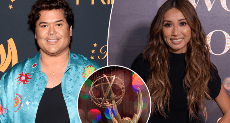 Watch the 2025 Emmy nominations — with Harvey Guillén and Brenda Song (Video)