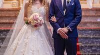 Diogo Jota had married his childhood sweetheart Rute Cardoso, the mother of his three children, less than a fortnight before his death. Here they are pictured on their wedding day