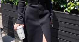 Pictured: Newlywed Lauren Sanchez Bezos in Balenciaga, spotted having lunch at a restaurant this month
