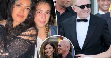 Why Salma Hayek skipped Bezos wedding, hubby attended solo