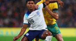 Socceroos defender Cameron Burgess (pictured, right) joined Championship side Swansea City on a three-year deal in June - and now he is set to rub shoulders with US rap star Snoop Dogg, who has become the club's new co-owner