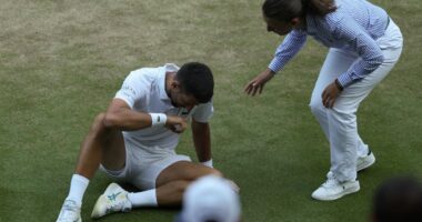 Wimbledon 2025 live: Novak Djokovic injury latest for Jannik Sinner match plus Carlos Alcaraz vs Taylor Fritz
