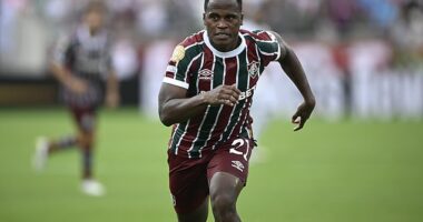Jhon Arias impressed by scoring 47 goals during his four years at Brazilian side Fluminense