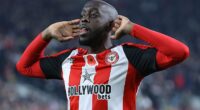 Yoane Wissa 'wants to LEAVE Brentford despite the club opening contract talks' amid interest from several Premier League clubs - with Bees team-mate Bryan Mbuemo heading to Man United