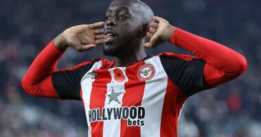 Yoane Wissa 'wants to LEAVE Brentford despite the club opening contract talks' amid interest from several Premier League clubs - with Bees team-mate Bryan Mbuemo heading to Man United