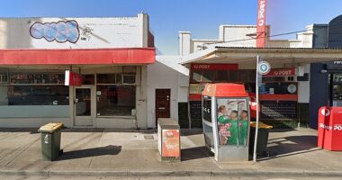 From the street, it looks like nothing more than an old iron gate tucked between shopfronts on Heidelberg Road in Alphington, Victoria