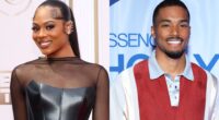 Zoe Spencer and Rome Flynn Spark Flirty Vibes At Essence Fest Day Party