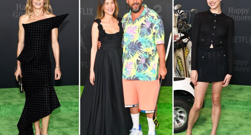‘Happy Gilmore 2’ NYC Premiere: Adam Sandler, Julie Bowen, Margaret Qualley and more