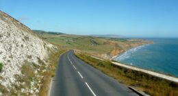 ‘Risk to life’ warning over scenic Isle of Wight road that could fall into sea