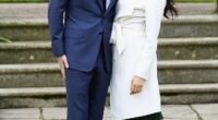 Prince Harry and Meghan Markle announce their engagement in November 2017. Just over a year earlier, Meghan meticulously planned how to 'out' Harry as her boyfriend