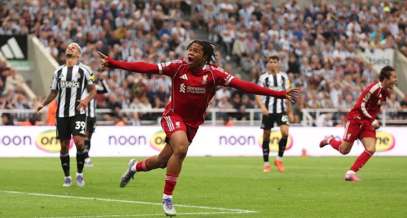 Newcastle vs Liverpool - Premier League: Live score, team news and updates as 16-year-old wonderkid breaks Toon hearts after 10-man hosts had fought back from 2-0 down
