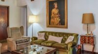 'Portrait of a Lady was pictured hanging over a sofa in a real estate listing posted by Robles Casas & Campos