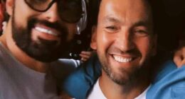 Rylan Clark has reportedly found love with a fairground worker (pictured together in July) four years on from his divorce from Dan Neal