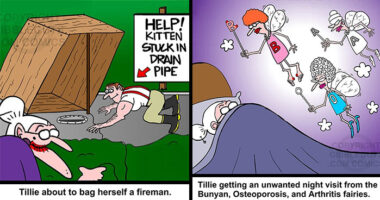 40 Hilarious One-Panel Comics About Aging, Drawn By Dan Gibson Of “Gibbleguts”