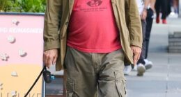 An 80s star who once worked with Madonna looked unrecognizable as he took a walk through New York City earlier this week