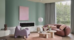 The colour trend report predicted the rise of soft pinks, mauves and blush. Spearmint green also had emerged as a surprising shade on the rise