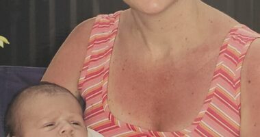 Caroline Bellenger (pictured) had a troubled life and used drink and drugs to escape. When she fell pregnant with her son, she thought it would save her - but she still had a long road ahead