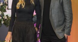 AFL star Nick Holland (right) and his lawyer wife Rachel (left) have split after 16 years of marriage. Both pictured