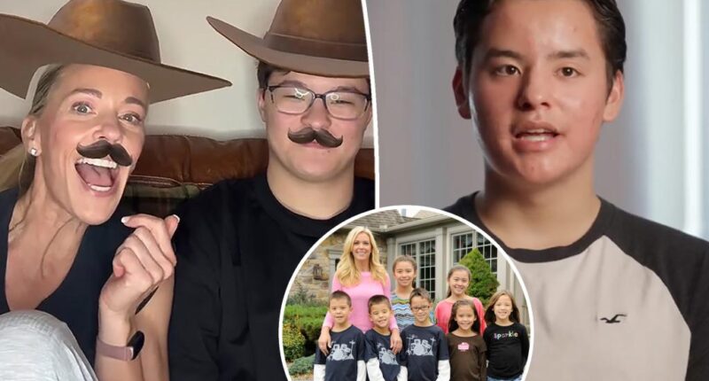 Aaden Gosselin makes rare appearance in mom Kate's TikTok after brother Collin's plea