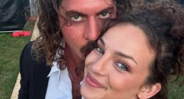 Abbie Chatfield's boyfriend Adam Hyde has dropped a major bombshell about their romance. Both pictured
