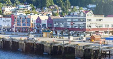 Flooding is starting in the Alaskan city as experts fear it could be a record surge of water. Authorities are racing against the clock to protect Mendenhall Valley, where most of Juneau's 32,000 residents live
