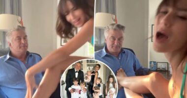 Alec and Hilaria Baldwin's dance video sparks pregnancy speculation