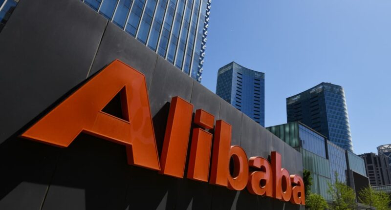 Alibaba’s cloud-computing business is thriving, and it has a new AI chip in the works. The stock is rising.