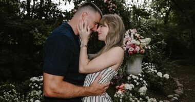 Travis Kelce and Taylor Swift announced they're getting married in an emotional social media post immediately receiving thousands of likes from devoted fans