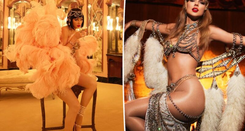 All the details on Taylor Swift's 'The Life of a Showgirl' album artwork outfits