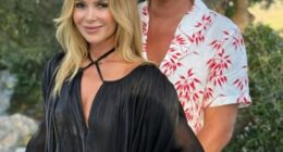 Amanda Holden shared a sweet snap with her husband Chris Hughes on Friday - leaving fans in awe of their incredibly youthful good looks