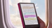 The Kindle Colorsoft boasts paper-like colour to bring book covers and images to life and the display and you can highlight favourite pages or sections in yellow, orange, blue and pink