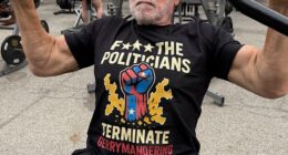 Former California Governor Arnold Schwarzenegger donned an expletive-laden shirt to troll incumbent Gavin Newsom over his plans to redraw districts in the state