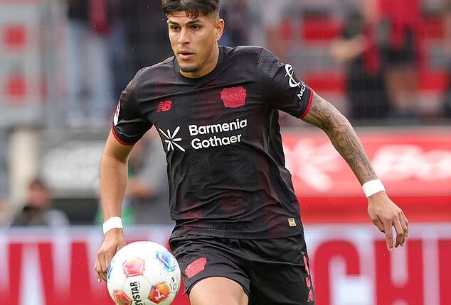 Arsenal have agreed a loan deal for Bayer Leverkusen defender Piero Hincapie