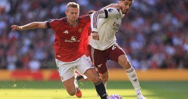 Arsenal attacker Kai Havertz is not expected to be out for an extended period with the injury he suffered at Old Trafford