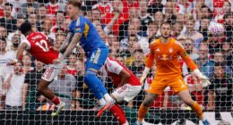 Arsenal v Leeds LIVE: Score and updates from Premier League today as Jurrien Timber goal from corner puts Gunners ahead