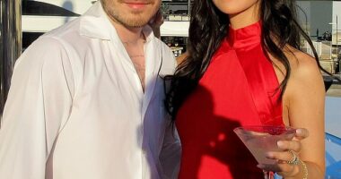 Superyacht summer is in full swing, with celebrities soaking up the sun on their luxurious vessels across the world (Brooklyn Beckham and wife Nicola Peltz pictured)