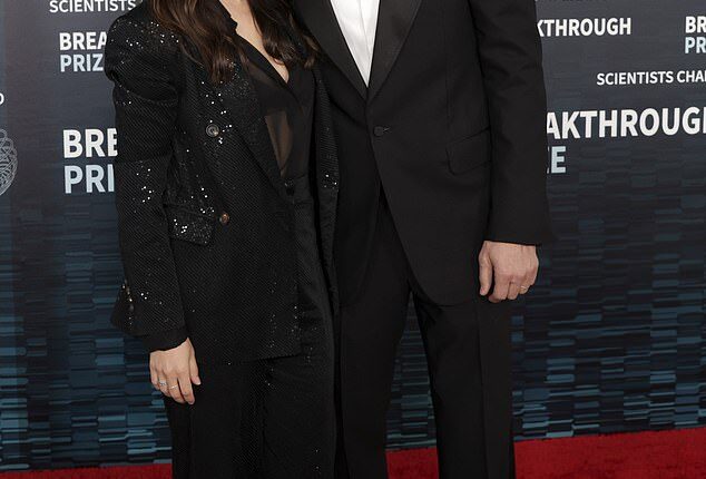 Ashton Kutcher, 47, and Mila Kunis, 41, enjoyed a romantic weekend in Las Vegas that included rocking out to the Backstreet Boys at the Sphere;  Pictured in Los Angeles in April 2023