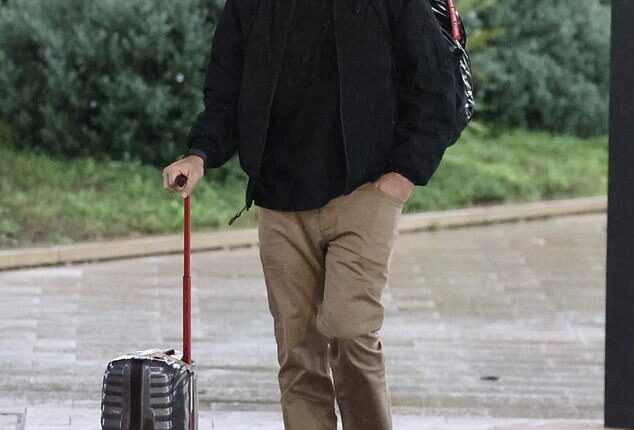 Atlassian boss Mike Cannon Brookes (pictured) returned to Sydney on a commercial plane