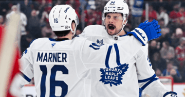 Auston Matthews and Mitch Marner