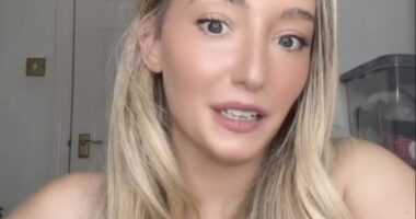 An Australian woman who now lives in England has revealed the differences that shock her friends when they visit her in London. Former gymnast Amie Elizabeth, pictured