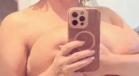 Sophie Willan put on a very racy display as she stripped completely nude to show off her growing baby bump on Instagram on Tuesday