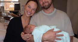 Former Neighbours star Bonnie Anderson has welcomed her second child with her husband Samuel Morrison