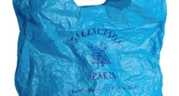 Balenciaga's newest bag is raising eyebrows. The Marché Packable Tote Bag (pictured) looks remarkably like a basic plastic bag from your average supermarket - but costs almost £800
